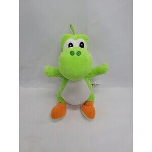 Super Mario Green Yoshi 10” Plush Good Stuff 2022 Stuffed Animal Toy